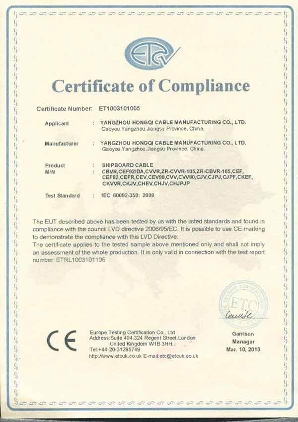 CE产品国际认证